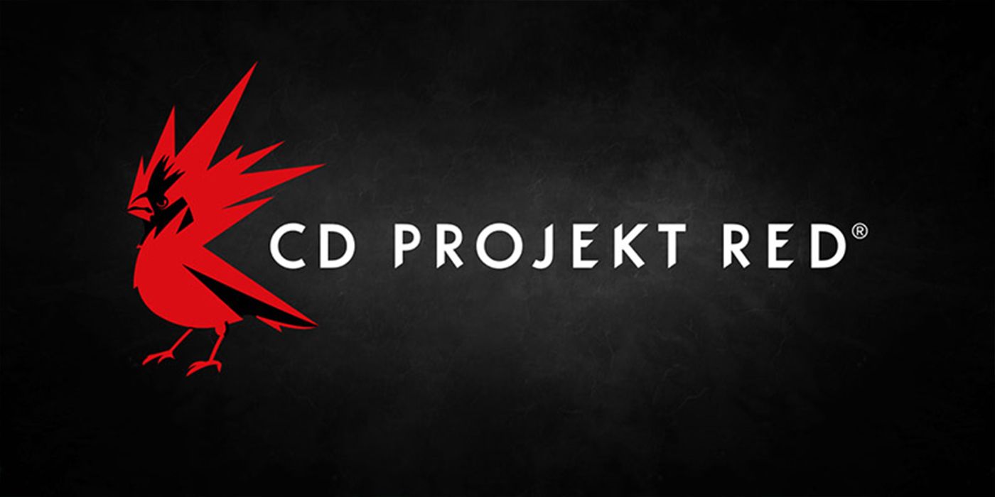 CD Projekt RED logo gradient background