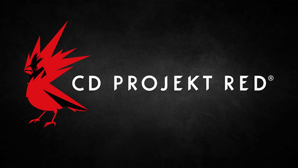 CD Projekt RED logo gradient background