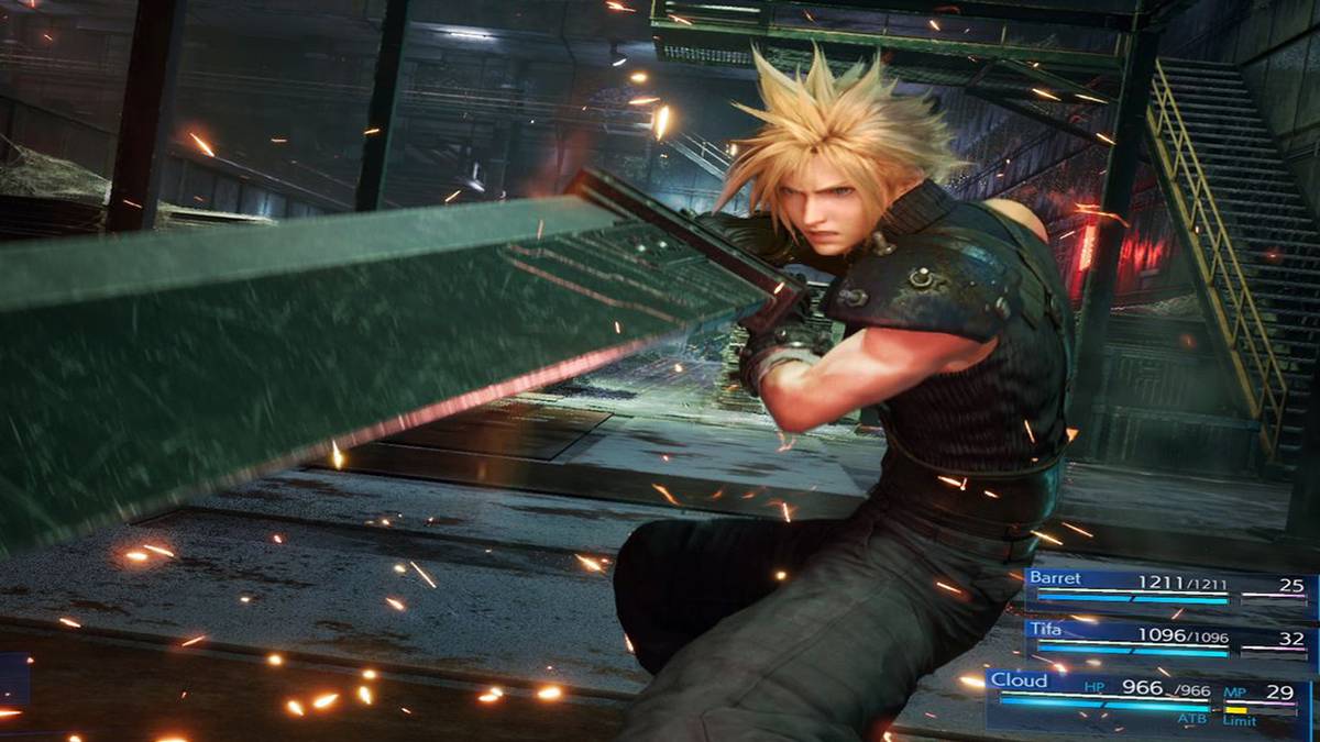 cloud ff7 sword