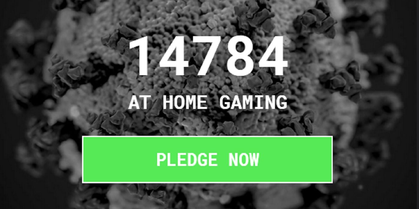 covid-19 gaming pledge