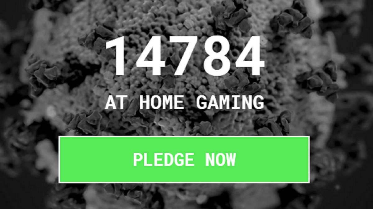covid-19 gaming pledge