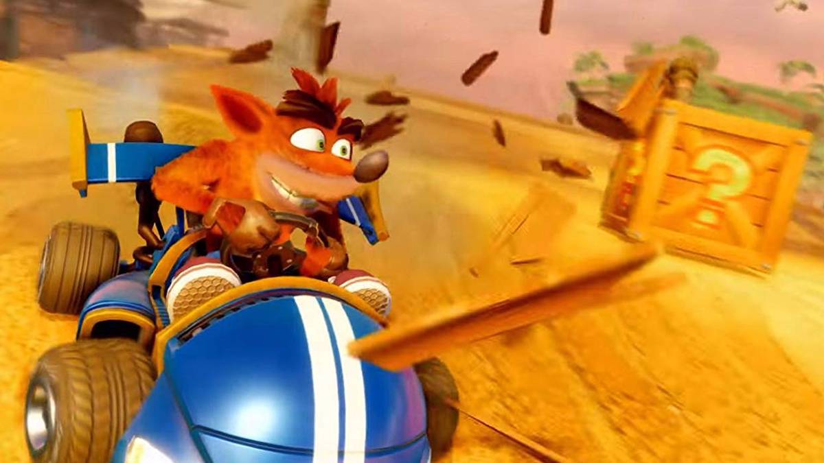 Crash Team Racing Crash