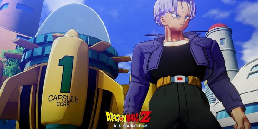 Future Trunks time machine dragon Ball Z Kakarot header