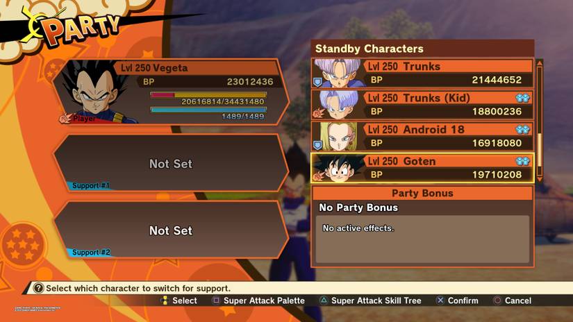 dbz kakarot power leel andoid 18