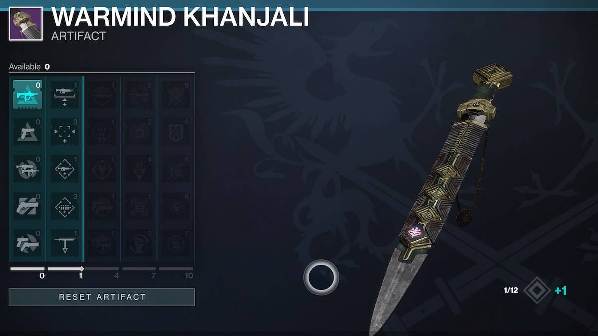 destiny 2 season 10 artifact