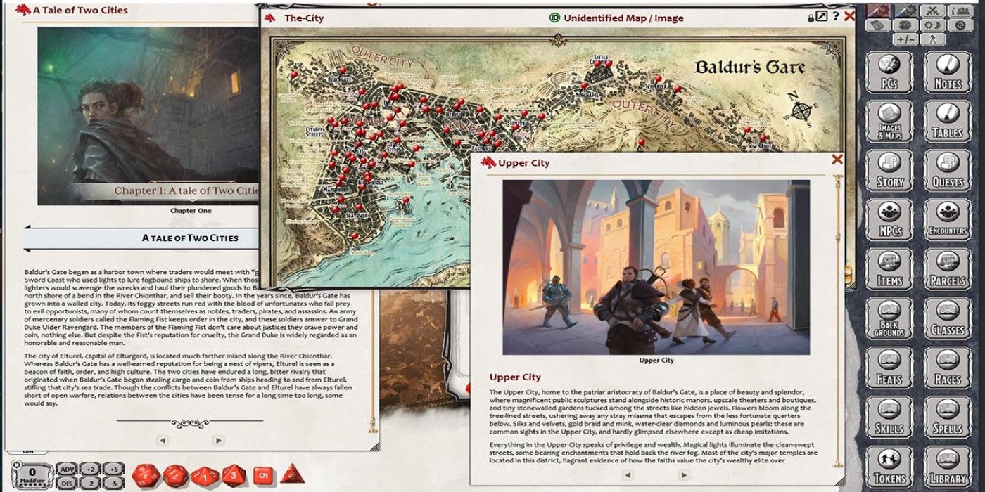 Fantasy Grounds Dungeons and Dragons