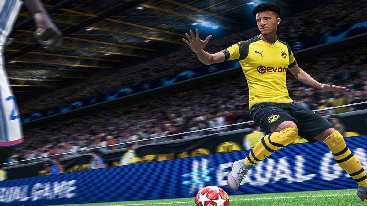 FIFA match screenshot