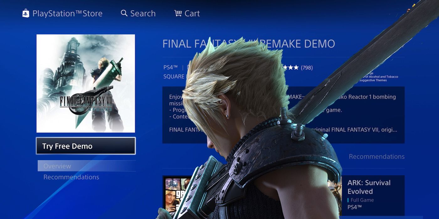 Final fantasy best sale 7 ps4 store