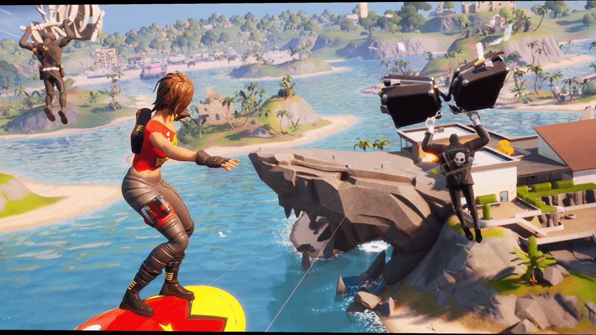 fortnite official screenshot of the shark