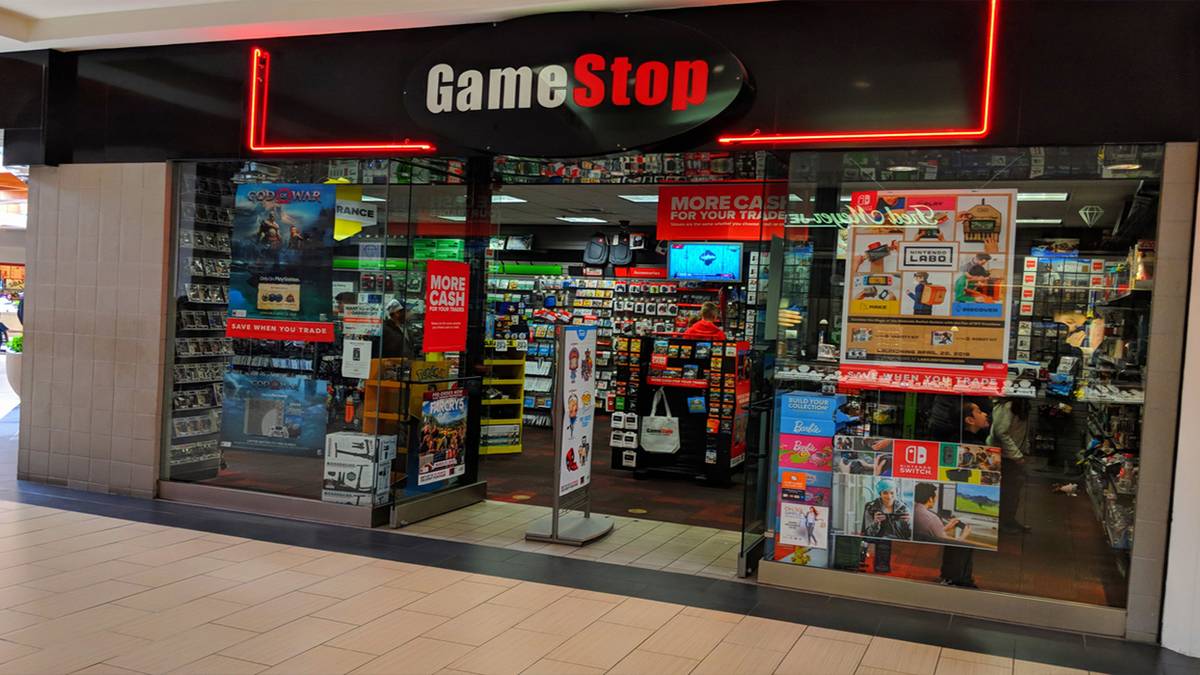 GameStop store mall