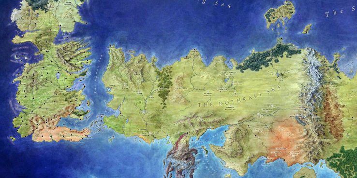 map of game of thrones' westeros and dothraki