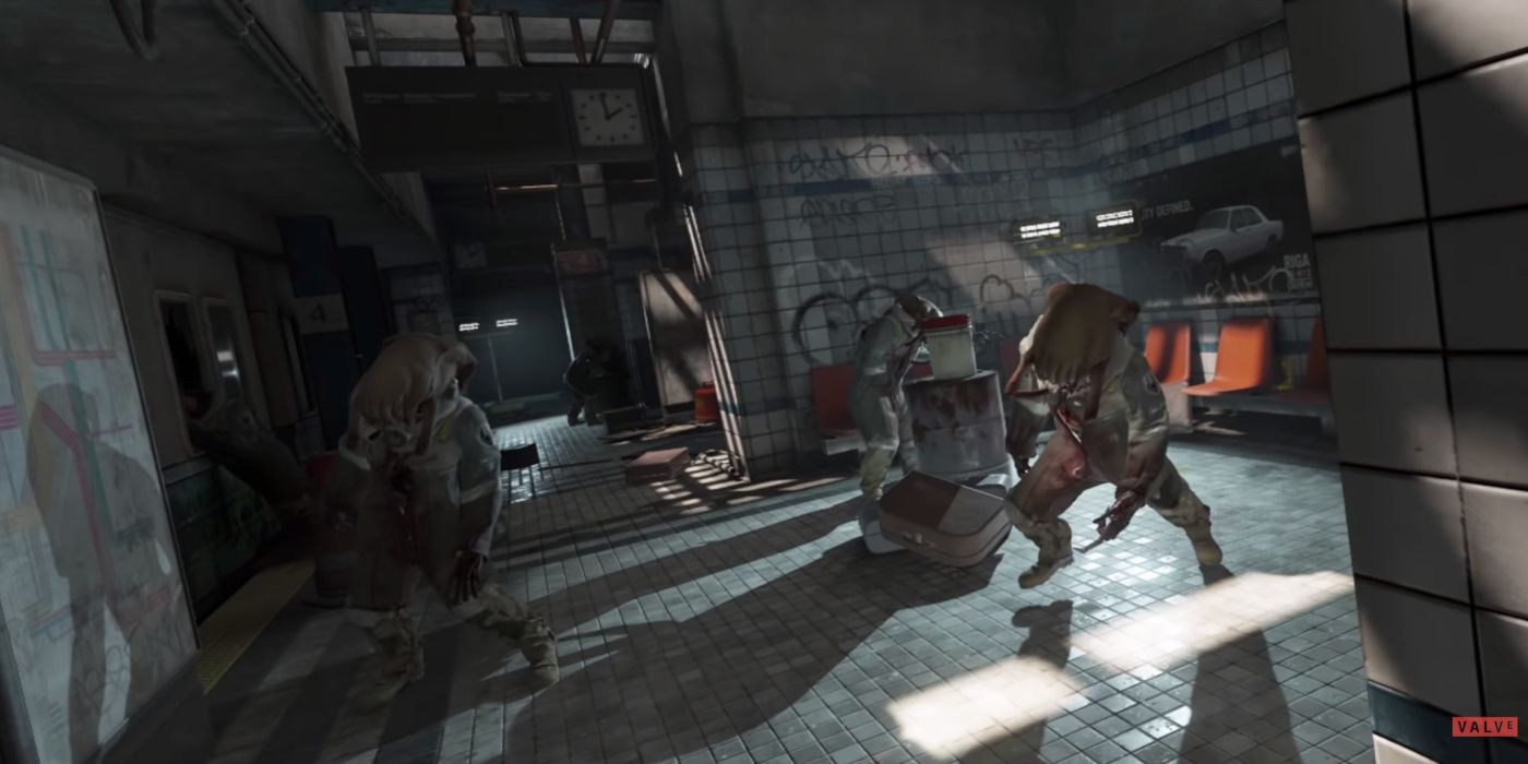 Half-Life: Alyx videos showcase suspenseful VR gameplay