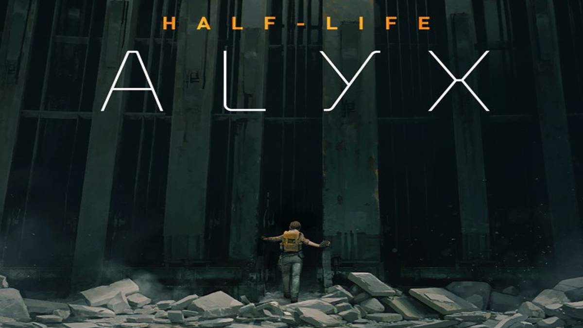 Half Life Alyx key art