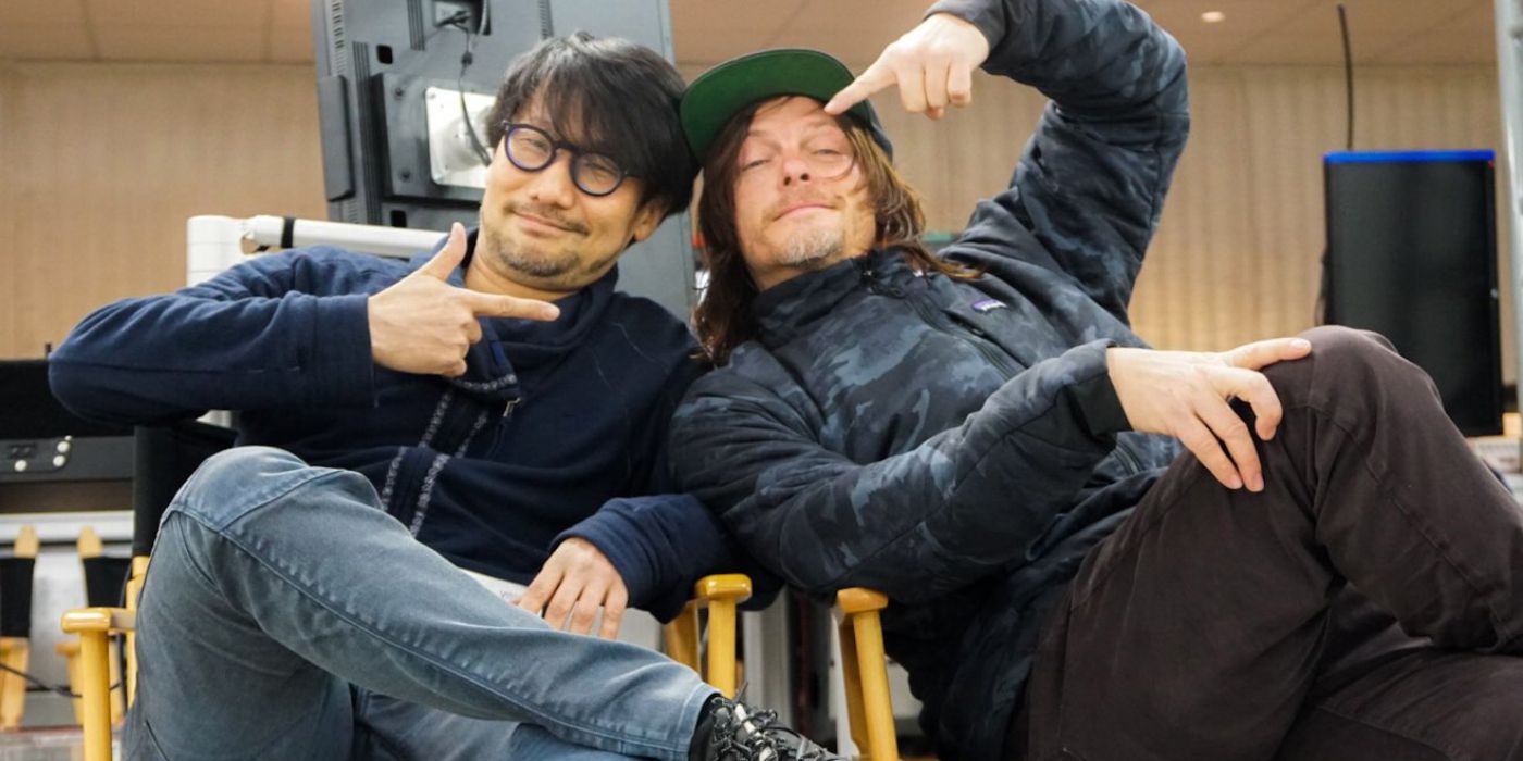 hideo kojima and norman reedus