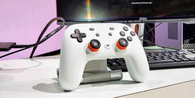 google stadia controller pc monitor