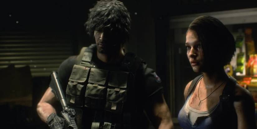 jill valentine and carlos oliveria