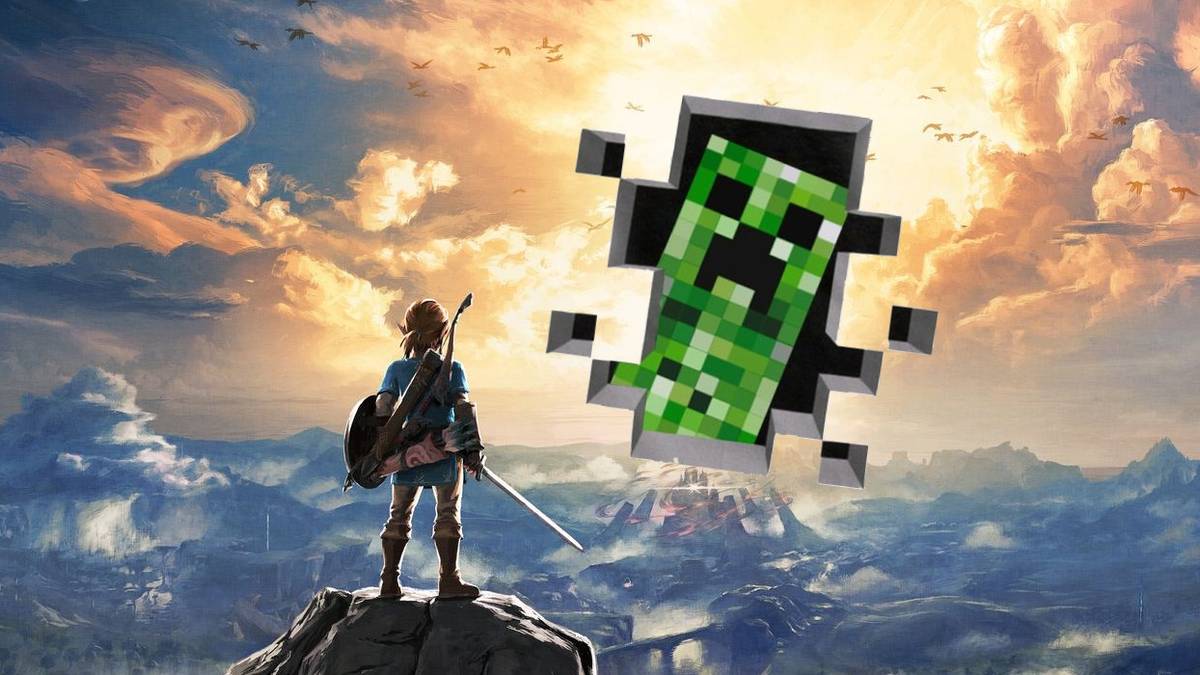 legend zelda minecraft