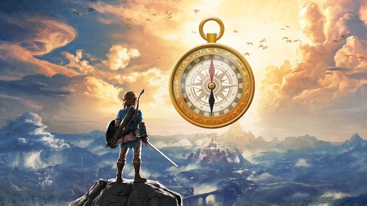 legend of zelda breath of the wild map