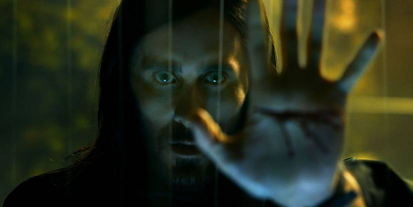 Morbius extends his palm