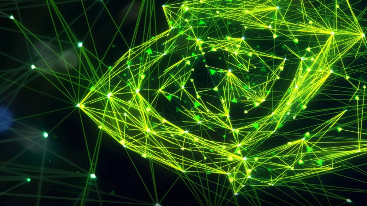 nvideo logo design green and black