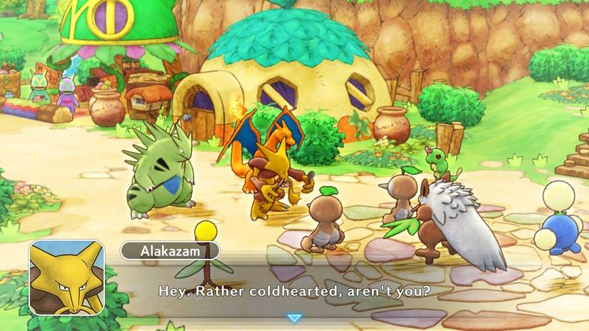 pokemon mystery dungeon rescue team dx dialog
