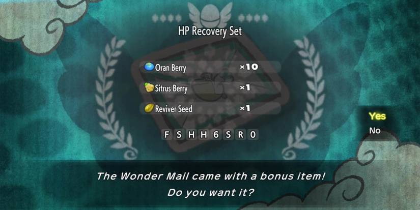 pokemon mystery dungeon rescue team dx wonder mail code list