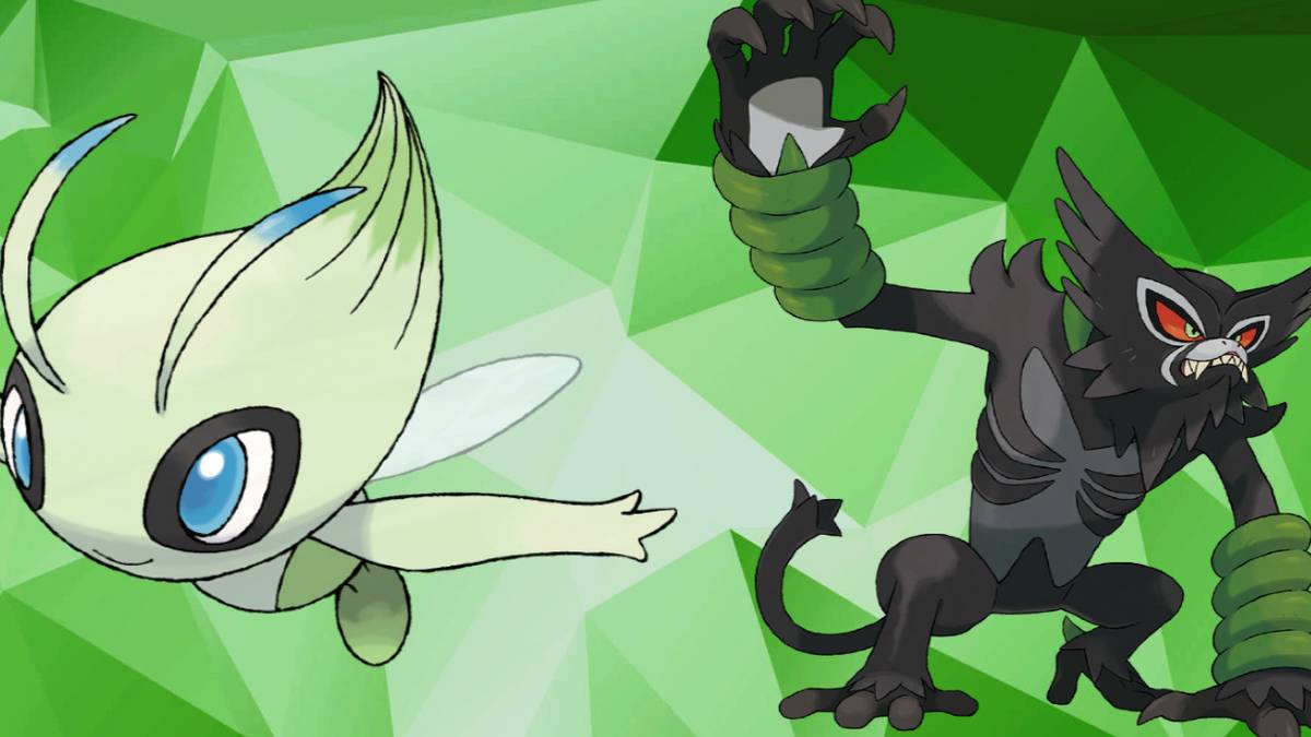 Shiny Celebi and Zarude Pokemon the Movie Coco for Pokemon Sword and Shield