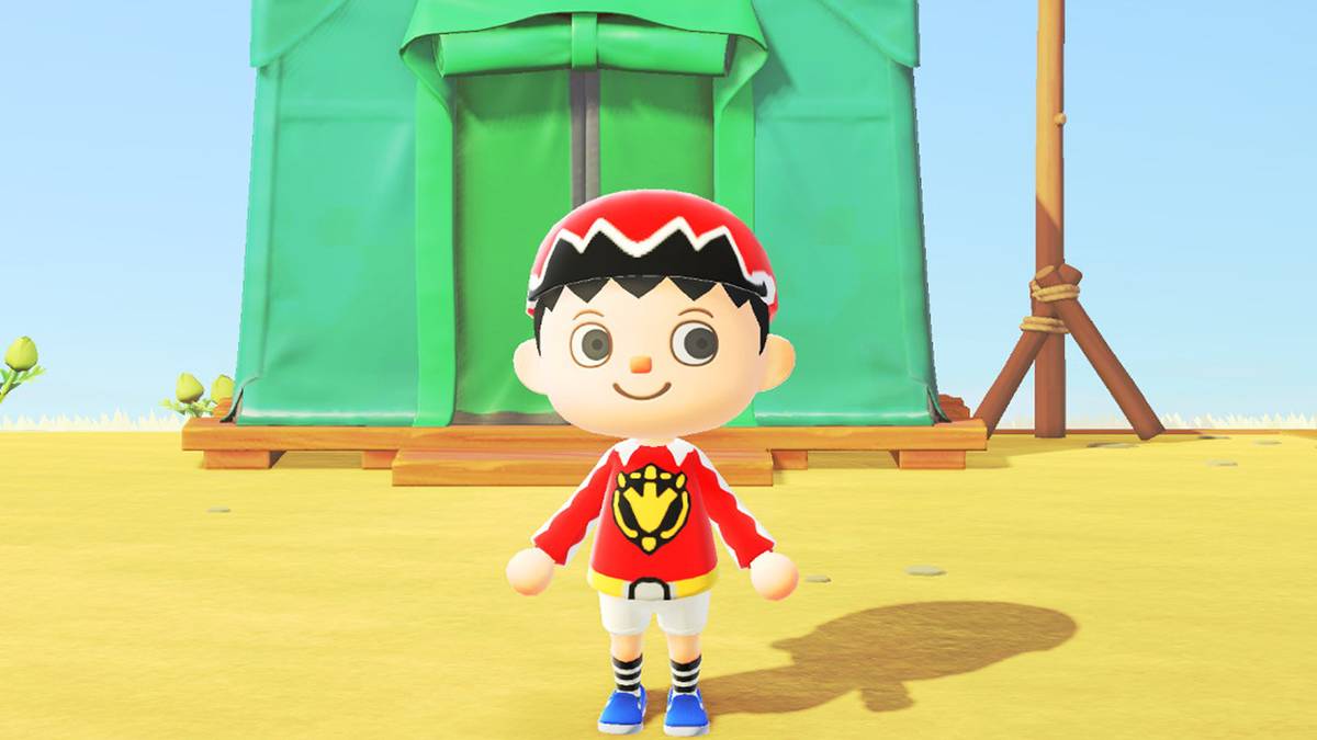 animal crossing new horizons power ranger custom design