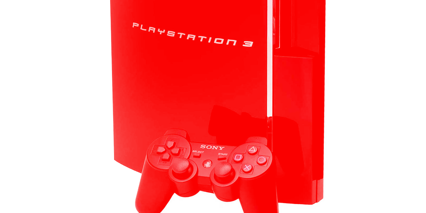 ps3 and dualshock 3 red