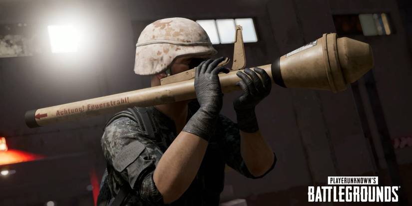 playerunknown's battlegrounds panzerfaust rocket launcher