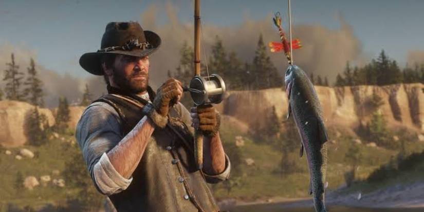 red dead redemption 2 fishing