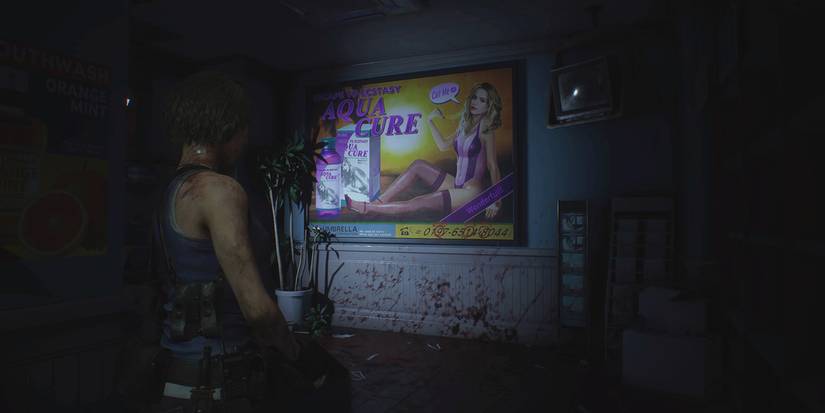 Resident Evil 3 Aqua Care queen