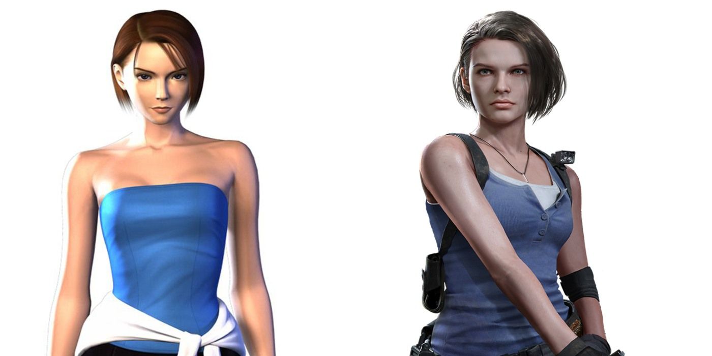 resident evil 3 Jill comparison