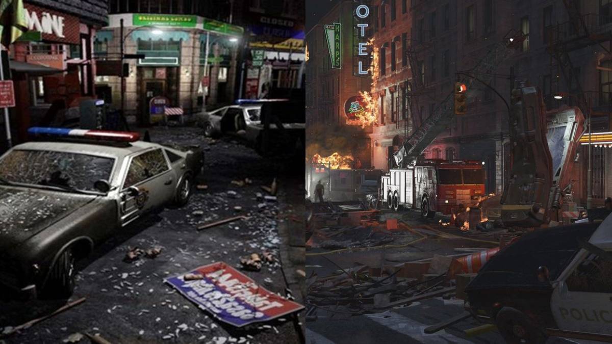 raccoon city original vs. remake