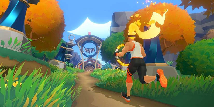 ring fit adventure running path