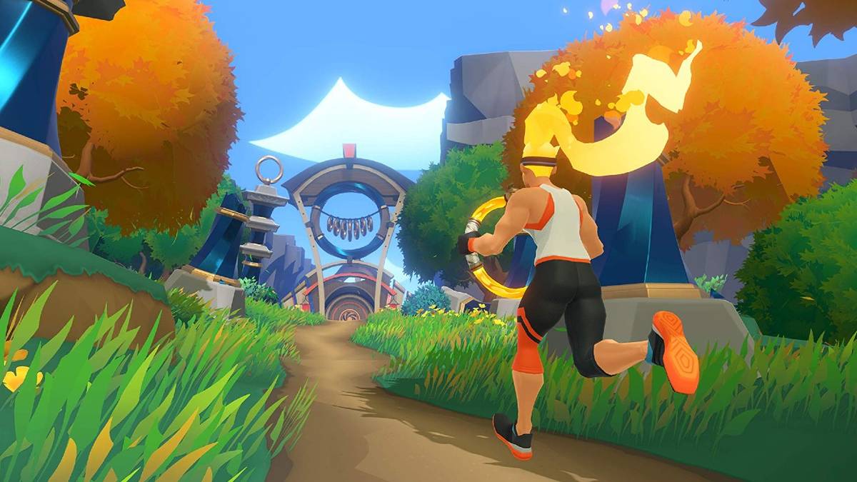 ring fit adventure running path