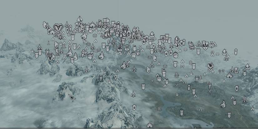 skyrim map