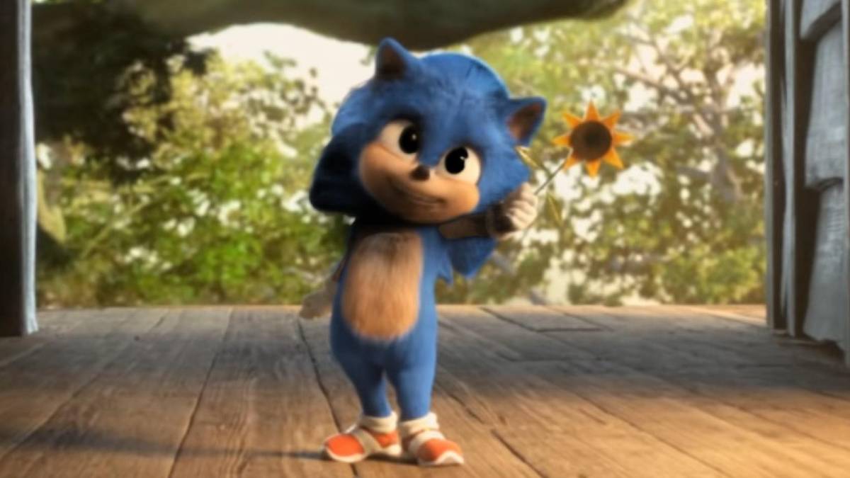 sonic the hedgehog movie baby sonic screenshot