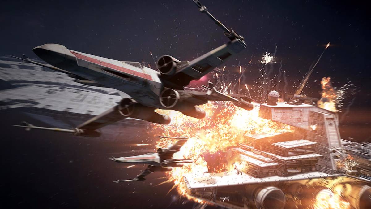 x-wing star destroyer