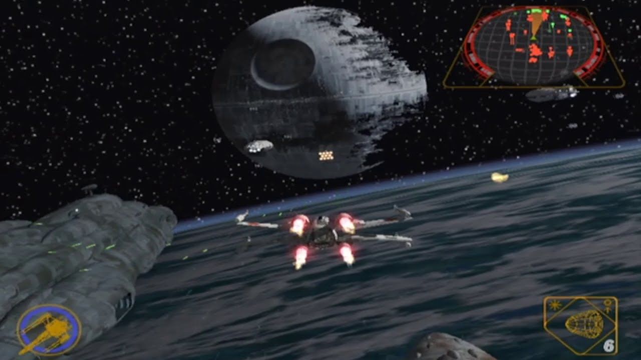 x-wing death star 2