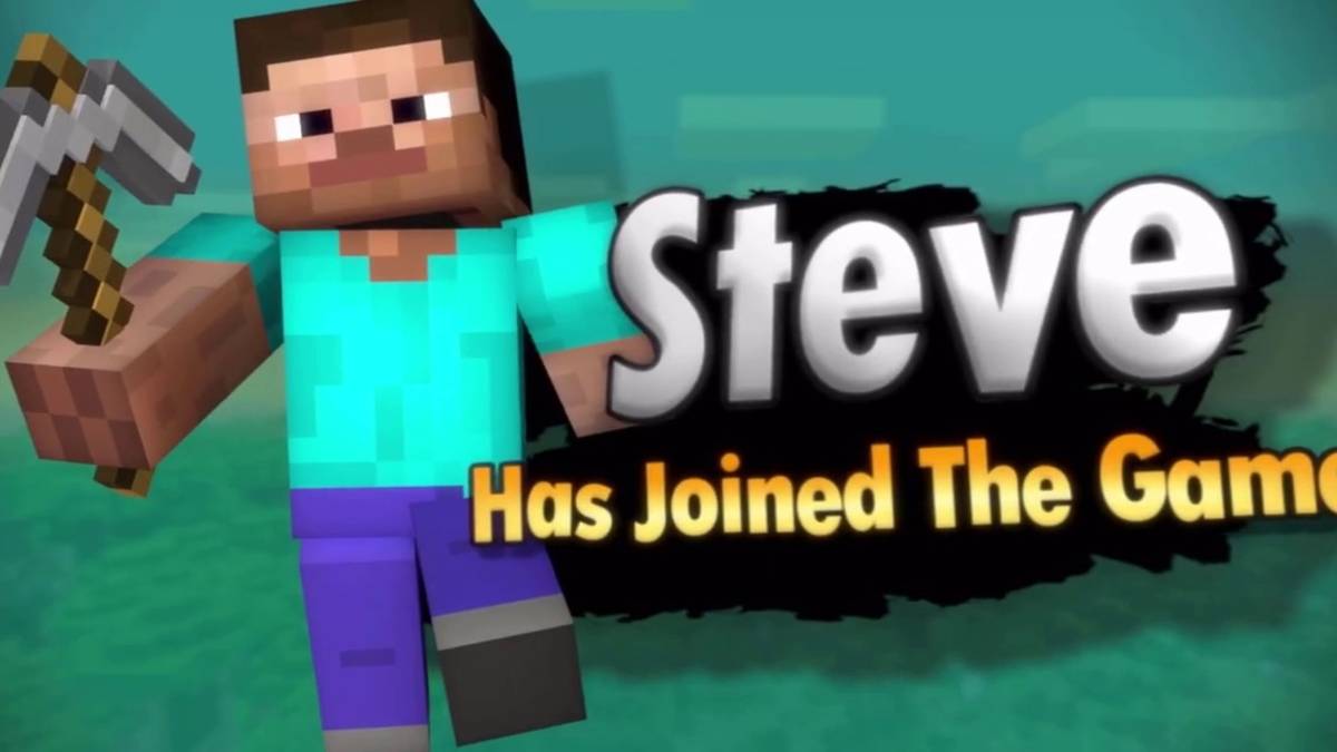 steve smash bros