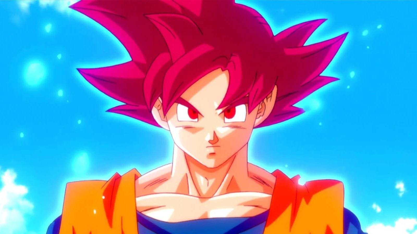 Super Saiyan God Goku First Apperance in Battle of Gods