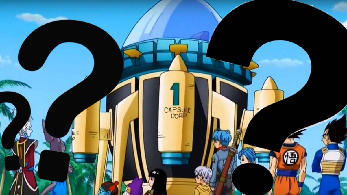 Dragon Ball Super Time Machine With Question Marks Header Image