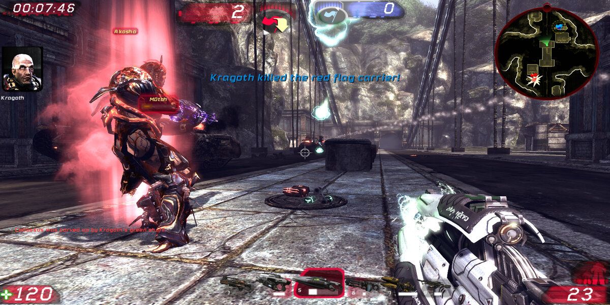 Unreal Tournament 3, player spawning