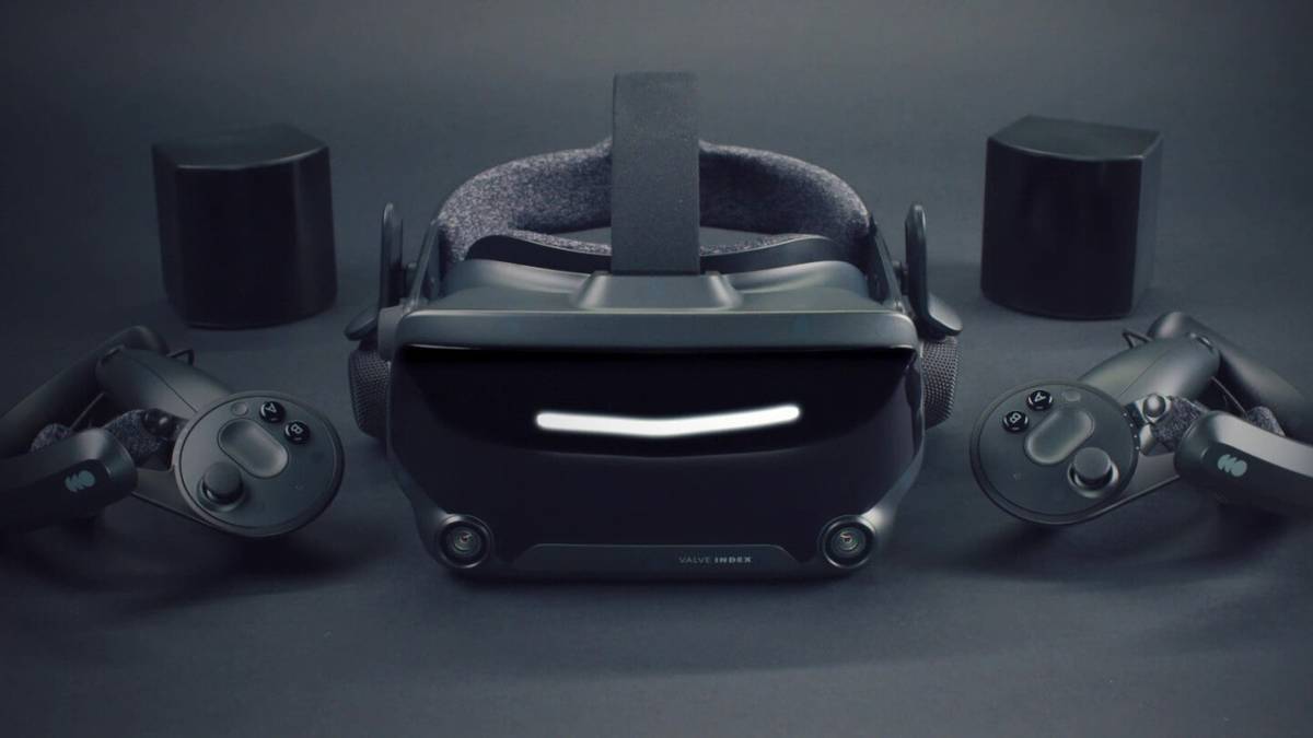 valve index headset and controllers