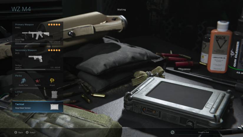 warzone m4 loadout heartbeat