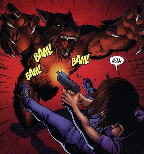 werwolf resident evil comic