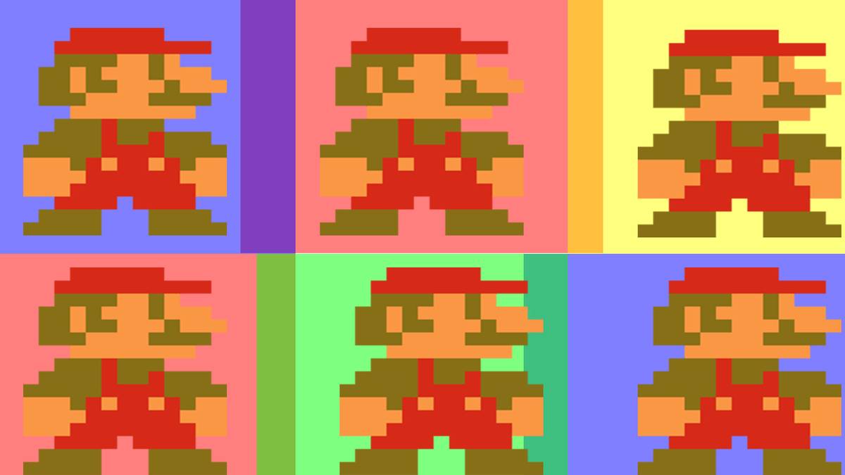 Mario mosaic