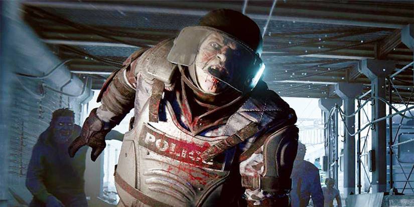 World War Z riot zombie