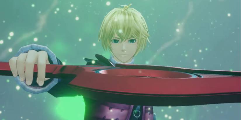 xenoblade chronicles definitive edition shulk holding monado